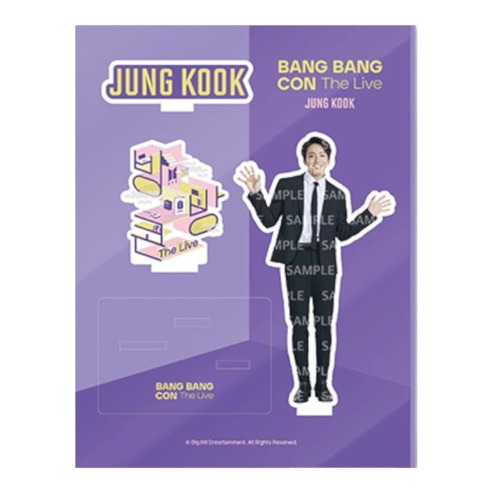 BTS BANG BANG CON THE LIVE JUNG KOOK ACRYLIC STAND - NEW/SEALED